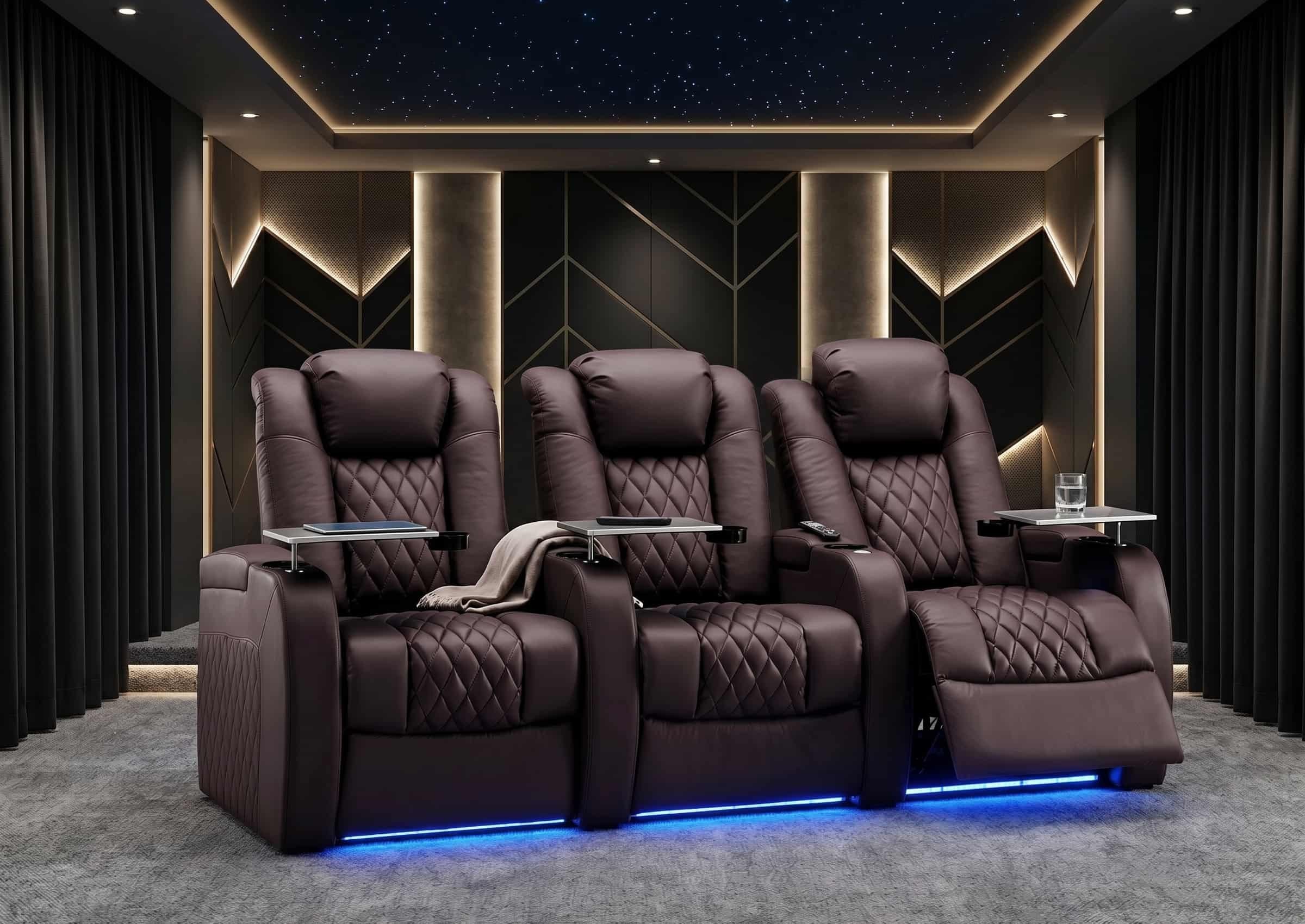 Poltronas e interiores